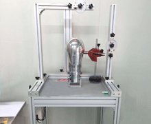 頭盔定(ding)點保護區(qu)測試設備(bei)